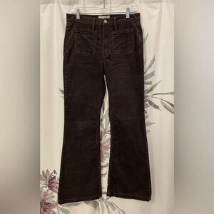 Gap High Rise '70s Flare Corduroy Pants